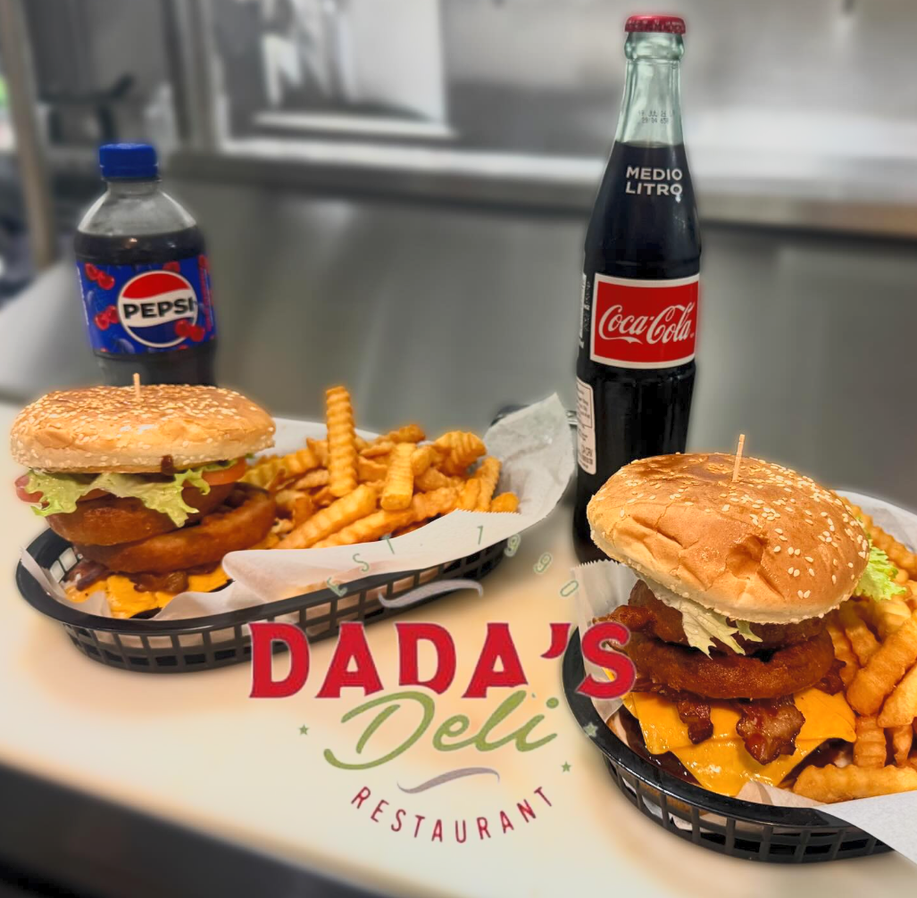 Rodeo burger from Dada's Deli